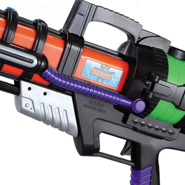 Pistol cu Apă de Dimensiuni Mari – Jet Puternic cu Presiune pentru Joacă în Aer Liber