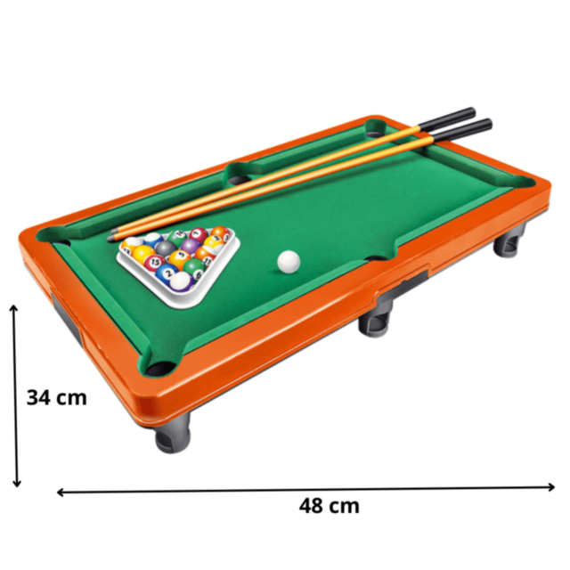 Masă biliard jucărie copii 48 cm