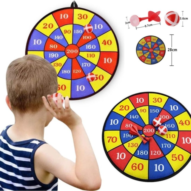 Țintă Dart cu Velcro pentru Copii 28 cm