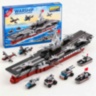 Set de construcție portavion militar 8 în 1