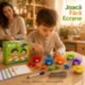 Joc Montessori de Sortare și Numărare cu Dinozauri