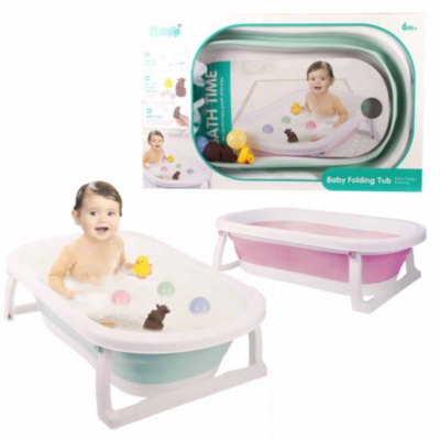 Cădiță Pliabilă cu Jucării de Baie | image