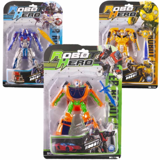 Robot Transformabil în Mașină