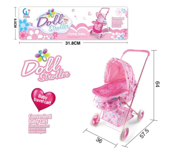 Cărucior Landou pentru Păpuși 