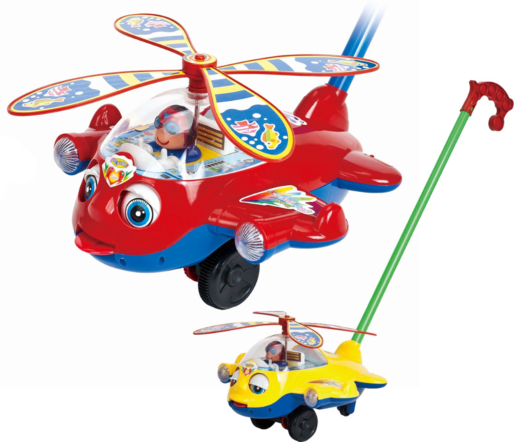 Elicopter cu Sunete de Împins    