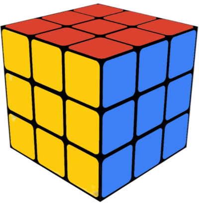 Cub Rubik 3X3, 6,5cm | image