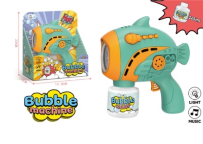 Pistol cu 5 Găuri de Suflat Baloane de Săpun, Sunete și Lumini | image