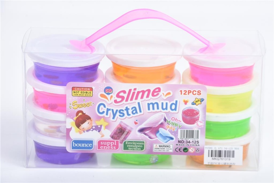 Set Gelatina Slime 12 culori