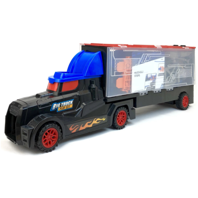 Pistă de Curse Monster Legends 4-în-1 | Set cu 8 Mașini și Obstacole