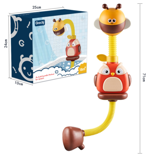 Duș de Jucărie Interactiv pentru Cadă cu Albinuță Drăguță