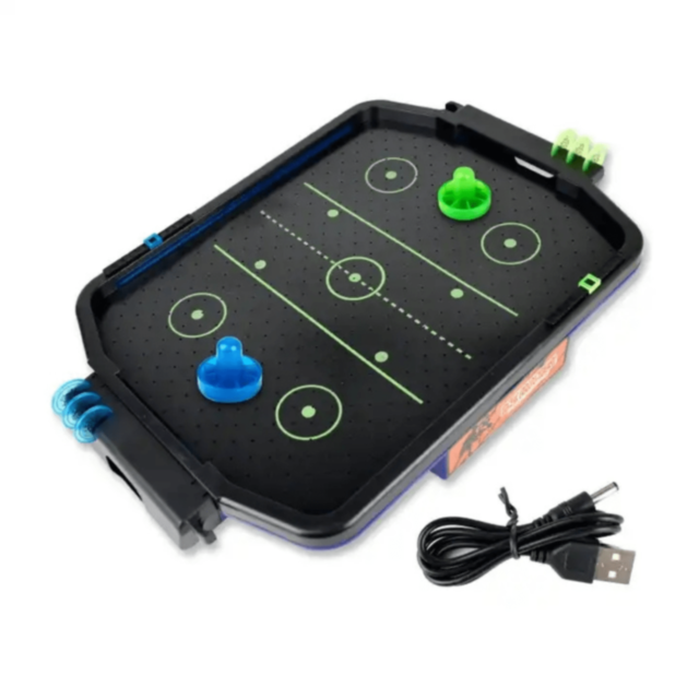 Air Hockey de Masă cu Ventilator Electric
