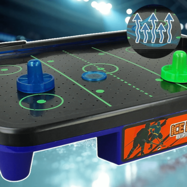 Air Hockey de Masă cu Ventilator Electric