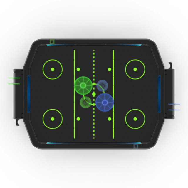 Air Hockey de Masă cu Ventilator Electric