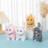 1buc. Pisicuță Interactivă din Pluș care Merge și Miaună (culoare aleatorie)