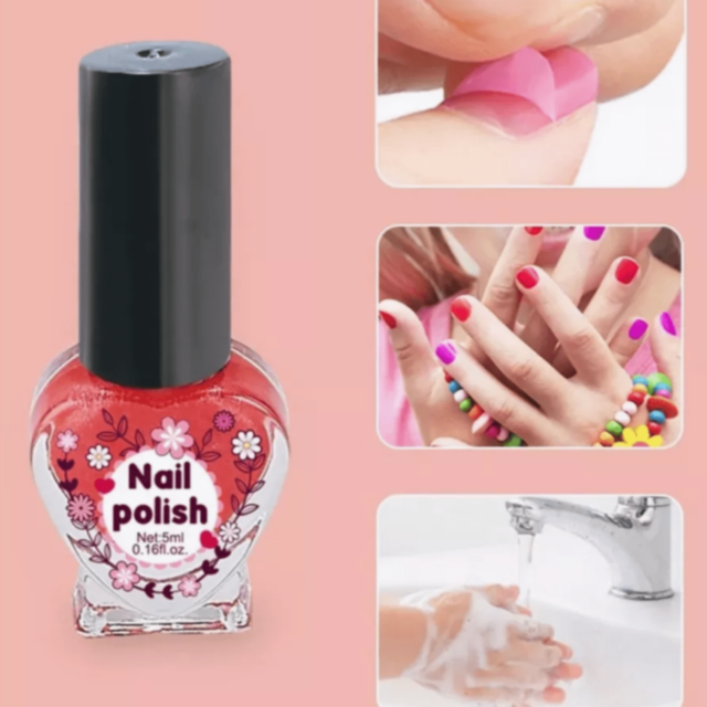 Set Machiaj Copii în Gentuță Roz cu Oglindă 