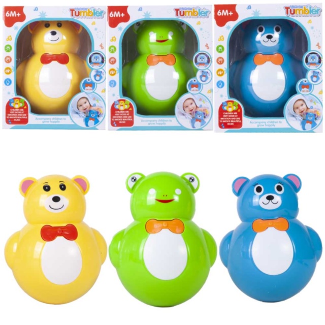 Ursuleț Roly Poly cu Sunete și Lumini