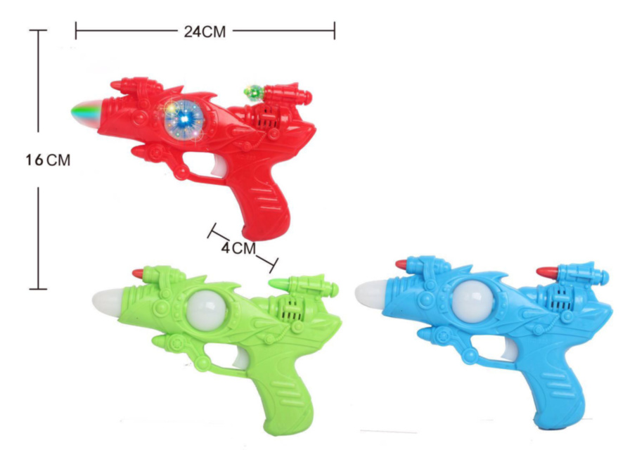 Pistol cu Sunete și Lumini, 24cm