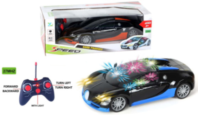 Bugatti Veyron Teleghidat cu Efecte de Lumini 3D | image