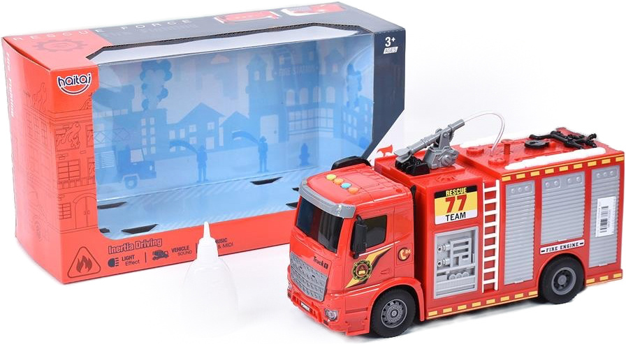 Пожарная Машина с Водяной Пушкой со Звуком и Светом