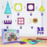 Set de Construcție Magnetică 32 Piese | Jucărie Educativă STEM pentru Copii