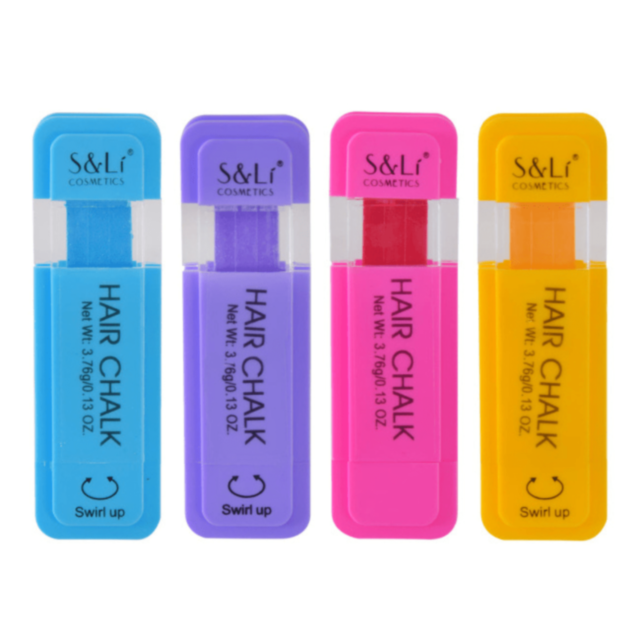 Creioane Colorate pentru Păr Copii – Set 4 Bucăți