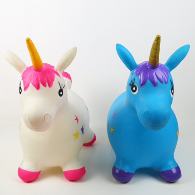 Unicorn Gonflabil cu Lumină și Sunet pentru Copii (culoare aleatorie)