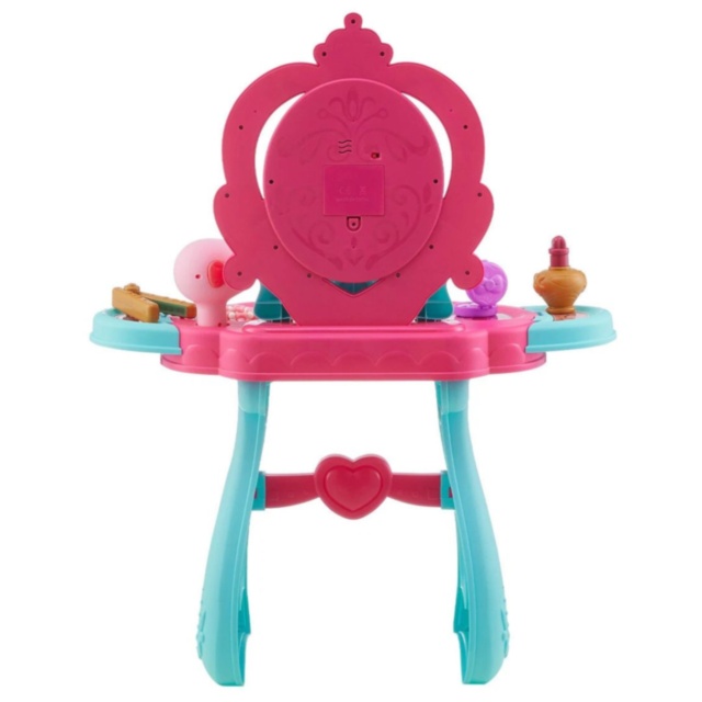Masă de Toaletă pentru Copii cu Oglindă și Accesorii