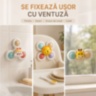 Set 3 Spinner-e Senzoriale cu Ventuză pentru Bebeluși