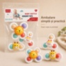 Set 3 Spinner-e Senzoriale cu Ventuză pentru Bebeluși