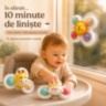 Set 3 Spinner-e Senzoriale cu Ventuză pentru Bebeluși