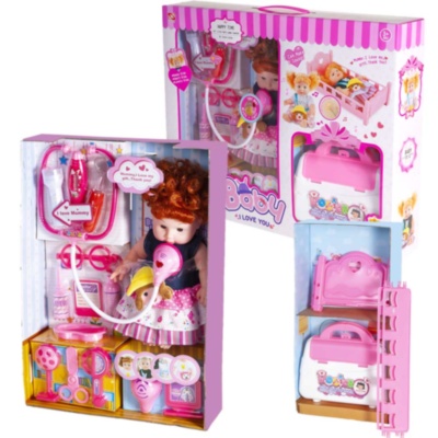 Păpușa cu Sunete Realiste și Trusa Doctorului | image