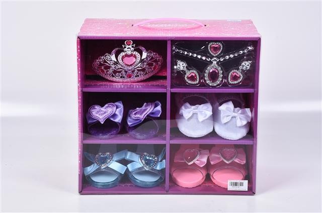 Set 4 Perechi Pantofi cu Bijuterii