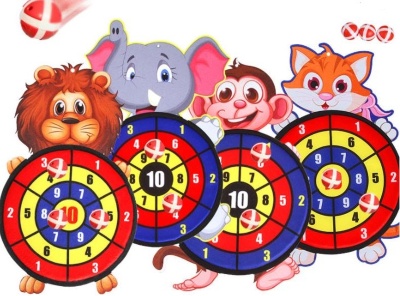 Darts Velcro din Material cu 3 Mingi , 28cm | image