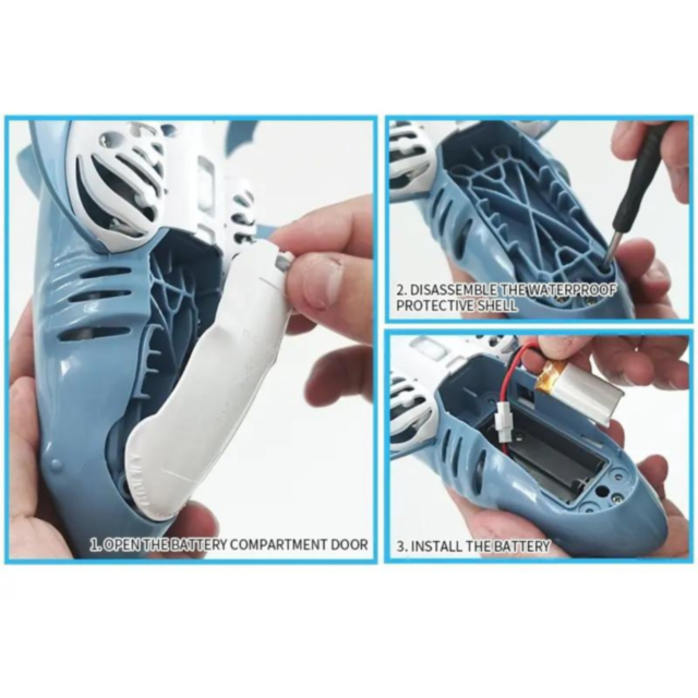 Rechin Telecomandat cu Simulare Realistă