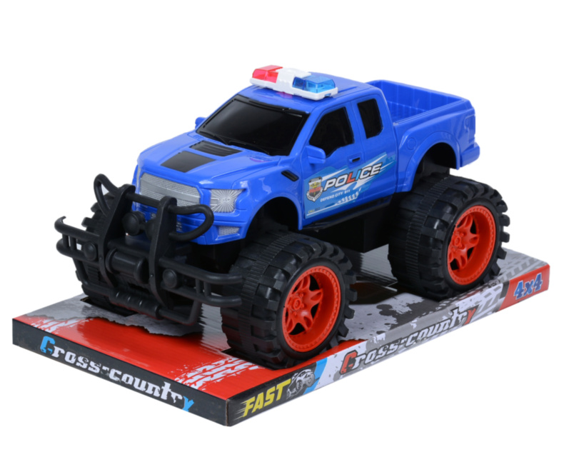 Mașina Off Road de Poliție cu Fricțiune, 30cm  