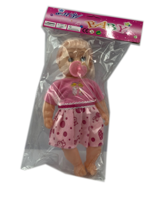 Păpușă Plângăcioasă cu Suzetă, 34cm