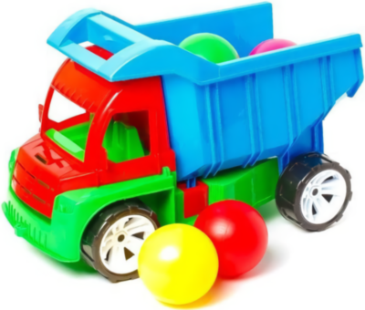 Camion Încărcat cu Bile Colorate, 36cm   | image