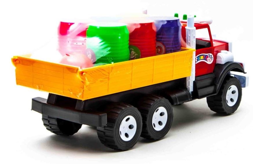 Camion Încărcat cu Butoaie, 52cm  