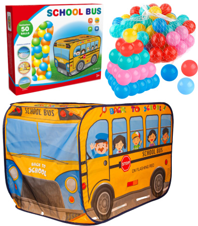 Cort Autobuzul Scolar, cu 50 bile  | image