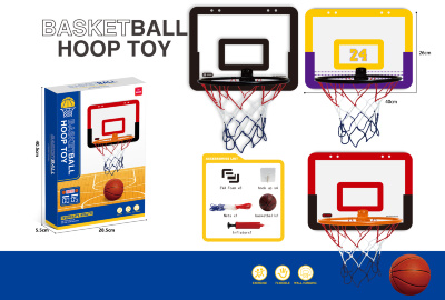 Panou Baschet de Perete, 1 Minge, 1 Pompă | image