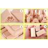 Set Blocuri de Construcție din Lemn - 22 Piese
