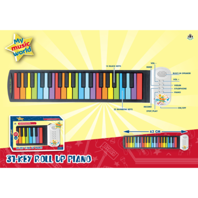 Pian rulabil Roll Up cu 31 de Clape 