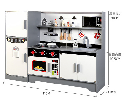 Bucătărie din Lemn cu Accesorii Incluse | image