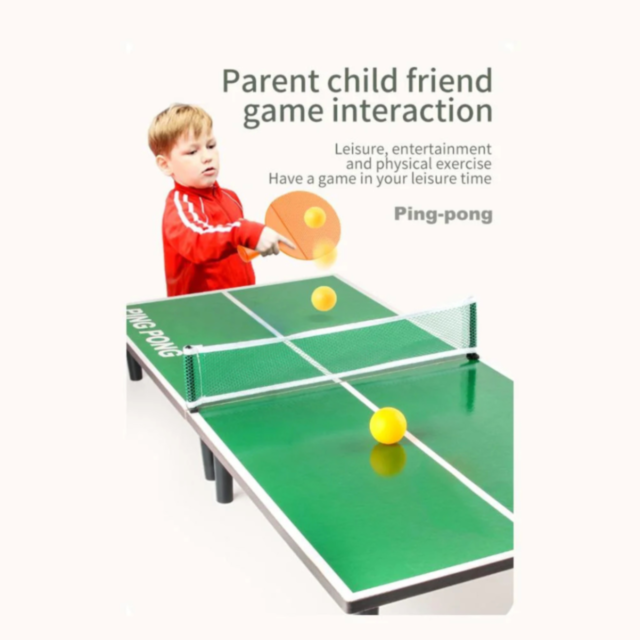 Set Mini Masă de Ping-Pong pentru Copii - Sport și Distracție