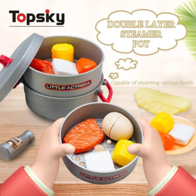 Set de Bucătărie cu Aragaz și Accesorii Realistice