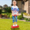 Jucărie Saltăreață Pogo Stick din Spumă cu Sunete Amuzante (culoare aleatorie)