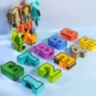 Robot Transformabil Cifre 5-9 pentru Copii