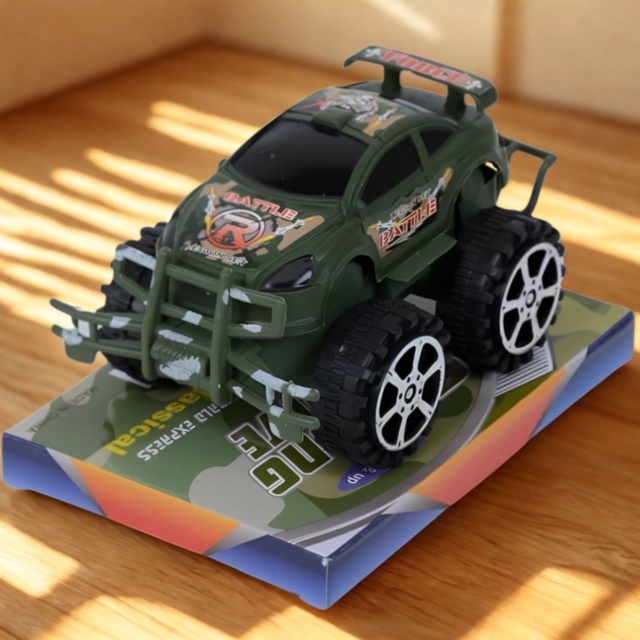 Mașină Off-Road cu Suspensii și Roti Mari