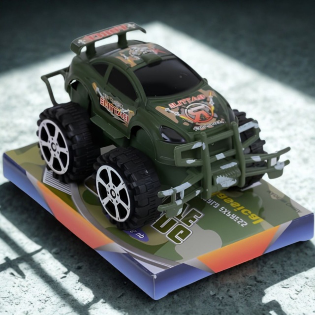 Mașină Off-Road cu Suspensii și Roti Mari