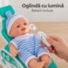 Set dentist turcoaz pentru copii cu păpușă și fotoliu